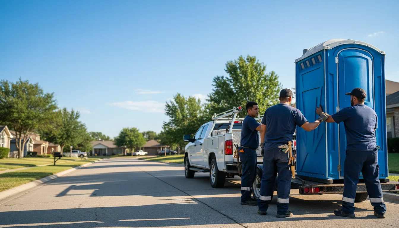 Portable Toilet Rental in Dedham, IA near me